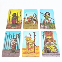Cartes de tarot à prix d'usine Offre Spéciale avec guide Cartes de tarot à impression personnalisée avec boîte