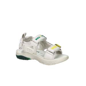 Bull Boys Kids Sandal Beige Green Size 33 <b>Flat</b> Summer Shoes - Product Image 2