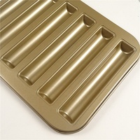 Moule à gâteau 6 tasses Financier Moule à gâteau antiadhésif Petit Muffin Cupcake Madeleine Cookie Tin Tray Moule Plats et casseroles de cuisson