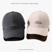 Topi Baseball Snapback 6 Panel Bordir Huruf Gaya Vintage Unisex, 100% Katun, Dapat Disesuaikan, Cocok untuk Semua Musim, Menyempurnakan Bentuk Wajah