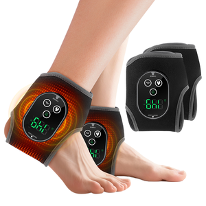 Fitease 1 Paire de Masseurs de Pieds et Chevilles Intelligents Rechargeables 3000mAh à Double Moteur, 3 Modes de Vibration Profonde, Contrôle de la Durée, Soulagement de la Douleur - Product Image 1