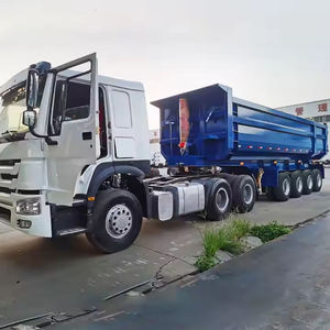 Semirremolque Volquete Tipo U de 3 Ejes para Trabajo Pesado, 45 Toneladas, 68 Toneladas, 45 Metros Cúbicos, Remolque Volquete Hidráulico, Remolque Basculante, 2026 - Product Image 6