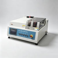 Lame de découpe diamantée de précision métallographique haute vitesse 500~5000 tr/min, diamètre de coupe maximal 60 mm, écran tactile