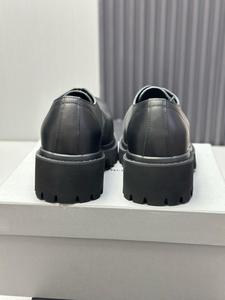 Chaussures en cuir pour hommes, à semelle épaisse, confortables, respirantes, à lacets, tendance, décontractées et habillées, en stock - Product Image 5