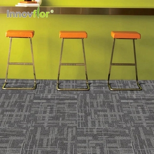 Thương Mại Thân Thiện Với Môi Trường Brown Văn Phòng Gạch Thảm Vải Không Dệt PP 50*50Cm Gạch Thảm Trang Trí Cho Văn Phòng Và Thư Viện Nhà - Product Image 5