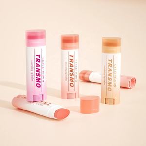 Emballage de baume à lèvres en plastique écologique, stick de contouring pour les lèvres, conteneur de baume à lèvres ovale, tube de baume à lèvres - Product Image 2