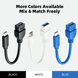 Wistar USB-C OTG สายเคเบิล USB3.0ตัวเมียไปยัง C ตัวผู้แปลงสายเคเบิล5Gbps อะแดปเตอร์ถ่ายโอนข้อมูลชาร์จ USB-C สายต่อ usbc - Product Image 2