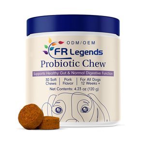El <span class=keywords><strong>mejor</strong></span> suplemento nutricional para mascotas apoya la salud digestiva e intestinal, probióticos, vitamina, masticables suaves para <span class=keywords><strong>perros</strong></span> - Product Image 1
