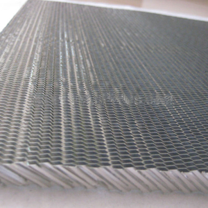 印刷阳极氧化斜铝蜂窝芯高平整度墙板轻质铝合金蜂窝芯 - Product Image 3