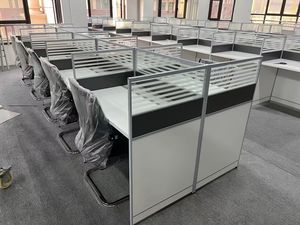 Best Selling Office <b>Workstation</b> Modular Desk4 6 8 10 Desk Cubicle <b>Workstations</b> - Product Image 2