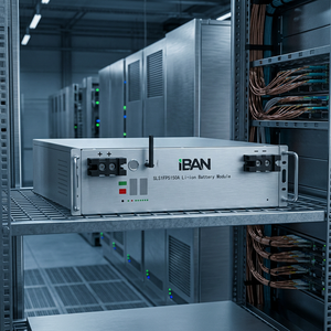 Batería de Iones de Litio LFP de Bajo Voltaje para Montaje en Rack, 51.2v 100ah, Protección IP20, CAN/RS485, Suministro de Fábrica IBAN - Product Image 6