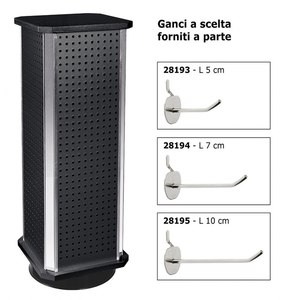 แท่นโชว์สินค้าแบบหมุนได้ ขนาด 67 ซม. ประเภทสินค้า ตะขอแขวนโชว์สินค้า - Product Image 1