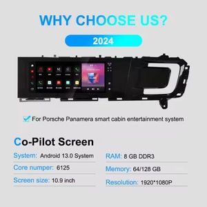 Navihua Android Head Unit 11inch for Porsche Panamera 2024 Passenger Entertainment <b>System</b> Co-pilot Touch Screen Carplay Display - Product Image 2