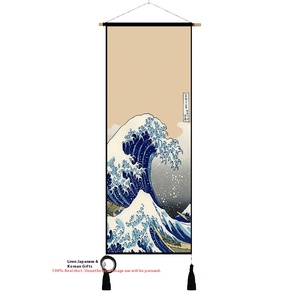 Mural de gato de la suerte con bandera colgante de tela de viento de estilo japonés para decoración de <span class=keywords><strong>hotel</strong></span> en casa o restaurante Izakaya - Product Image 5