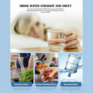 Repuesto pequeño de ósmosis inversa OEM ODM UV ozono Ro Canton justo bebiendo máquina expendedora de agua embotellada purificada para agua potable - Product Image 5