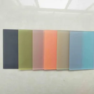 Цветная рекламная панель Lucite, Матовый акриловый лист, вырезанный по размеру
