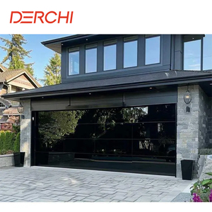 Derchi cũng nóng bán 16x7 sang trọng PU bọt cách điện dân cư tự động cửa nhà để xe với Windows - Product Image 4
