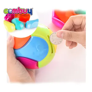 ألعاب تعليمية لبنات البناء مجموعة ثلاثية الأبعاد من البلاستيك اللغز الكرة