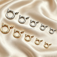 Stock d'usine – Fermoir à ressort en acier inoxydable 316, mousqueton à ressort, composants de bijoux DIY pour la fabrication de colliers et bracelets