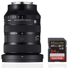 Objectif d'appareil photo numérique standard plein format FE 24-70mm F4 et accessoires - Product Image 6