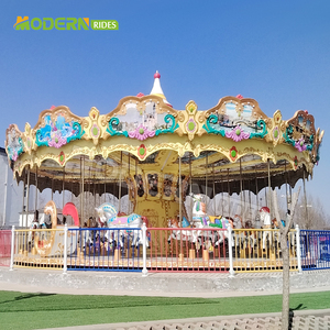 Manège rétro de style palais, manège commercial de fête foraine, manèges de haute qualité, manèges de fête foraine - Product Image 2