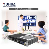 Computadora Modular YUHUA OPS Intel Core I5/i7 11va-13va Generación 119x180x30mm 6*USB 1*Tipo-C DDR4 4GB-64GB SSD+HDD 2TB Nueva Digital