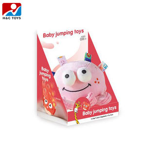 Balle rebondissante électrique pour bébé, jouet de sécurité en peluche douce vibrant pour bébé - Product Image 4