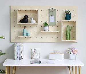 Bảng Chốt Bằng Gỗ Bộ Giá Đỡ Mô-đun Bảng Điều Khiển Bảng Điều Khiển Treo Tường Trưng Bày Trưng Bày Thủ Công - Product Image 3