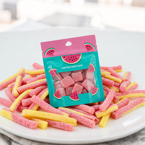 Tùy Chỉnh Đóng Băng Khô Kẹo Cookie Sô Cô La Thanh Ăn Được Bao Bì 600Mg 3.5gr Mylar Túi Trẻ Em Bằng Chứng Với Cửa Sổ Rõ Ràng - Product Image 2