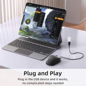 Adaptador USB C a USB 3,0, Adaptador tipo C macho a USB hembra para <span class=keywords><strong>MacBook</strong></span> Pro Air, <span class=keywords><strong>iPhone</strong></span> 16 15 Pro Max Samsung S24 S22 - Product Image 3