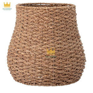 Nouveau design tendance : Panier de rangement en jonc de mer tressé en forme de champignon, taille personnalisable pour l'organisation des jouets d'enfants - Product Image 2