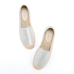 Mocassins plats en cuir de vachette pour femmes chaussures sans lacet talon haut confortable blanc clair couleur Pure automne hiver motif léopard - Product Image 4