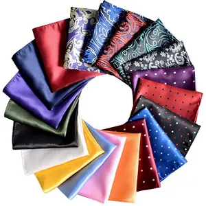 Assorted Mixed Colors Medium 20PCS Pocket Square Set