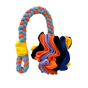 لعبة حيوان أليف جديدة ، كرة شم ، أسنان القط والكلب ، تخفي الطعام ، كرة لعبة تفاعلية ، كرة أفخم منسوجة يدويًا - Product Image 6