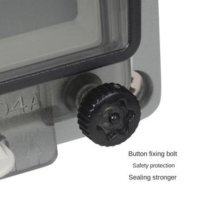 Caja de interruptor de aire de plástico caja de distribución eléctrica impermeable carcasa a prueba de polvo con terminal de conexión - Product Image 5