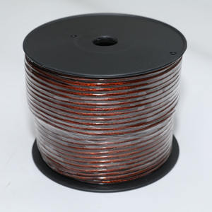 音楽ケーブル、バルクマイクケーブル、マルチカラー編組透明スピーカーケーブル、フレキシブル<span class=keywords><strong>2</strong></span>芯RCA同軸ケーブル - Product Image 6