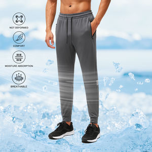 <b>Men</b> Jogging <b>Pants</b> <b>Cropped</b> Trousers Quick Dry Training Track <b>Pants</b> Gym Wear Workout <b>Pants</b> For <b>Men</b> - Product Image 3