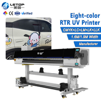 LETOP Banner, Impresión Digital de Adhesivos para Automóviles, Fabricación de Vinilos Publicitarios, Ideas de Máquinas para Pequeñas Empresas, Plotter UV de Rollo a Rollo