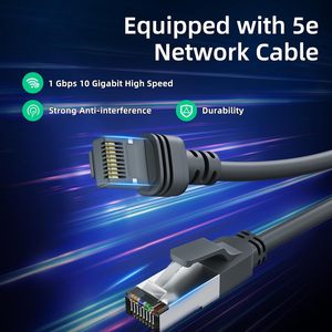 1Gbps 1 in 4 Out Starlink Mini Gen3 <b>Cable</b> Ethernet Adapter 4 Port with Cat 5e Gen3 <b>Rj45</b> Starlink <b>Cable</b> - Product Image 3