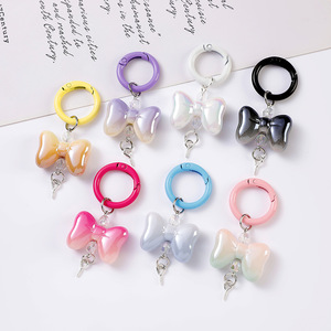 Оптовый модный брелок-зажим с пружинным механизмом — яркий, милый стиль, для повседневных подарков, декора сумок и аксессуаров для рукоделия - Product Image 2