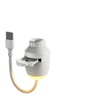 Lampe de nuit pour la décoration de la chambre à coucher, film remplaçable, alimentation USB, commande par bouton manuel, mini projecteur d'étoiles de la galaxie