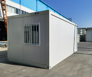 Bán buôn giá cả cạnh tranh Tiny nhà phẳng Gói Nhà container 20ft Modular prefab vận chuyển với phòng tắm - Product Image 5