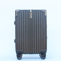 Valise à roulettes multifonctionnelle unisexe de 20 pouces avec cadre en aluminium neuf, roues universelles, valise à roulettes pour l'embarquement