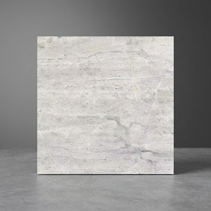 Crystal Gold Calacatta 600x600mm Polished Porcelain Tiles White Marble Effect Luxury Floor Design - Product Image 6