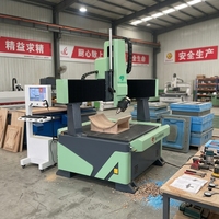 Centre d'usinage CNC industriel 4 axes ATC pour panneaux courbes, plaques en arc, gravure 3D, formes personnalisées, routeur CNC pour le travail du bois sur mesure