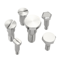Boulon à épaule fendu en acier inoxydable sur mesure, haute résistance, antirouille, pour machines-outils