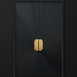 Porte d'entrée en alliage d'aluminium certifiée CE Zekin, résistante aux ouragans, haute sécurité, pour villa, design moderne pour cuisine et intérieur - Product Image 1