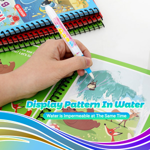 <span class=keywords><strong>Livre</strong></span> <span class=keywords><strong>de</strong></span> dessin à l'eau éducatif magique pour enfants, <span class=keywords><strong>livre</strong></span> <span class=keywords><strong>de</strong></span> <span class=keywords><strong>coloriage</strong></span> à l'eau réutilisable, <span class=keywords><strong>livre</strong></span> <span class=keywords><strong>de</strong></span> peinture à l'eau magique <span class=keywords><strong>lavable</strong></span> DIY - Product Image 3