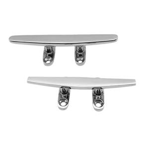 Cleat de amarre empotrado de base hueca de acero inoxidable para cubierta de barco, yates y embarcaciones marinas, para anclaje de cuerdas - Product Image 2