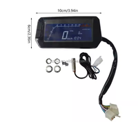 Harga Pabrik Speedometer Digital LCD Motor Terlaris, Odometer, Tachometer Cocok untuk Honda 125-150